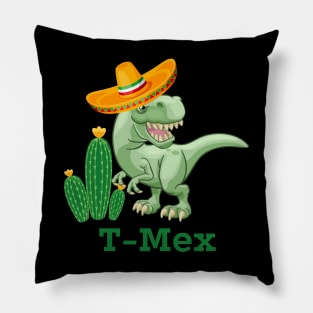 Fun T-Mex Design For The Holiday Cinco De Mayo Pillow