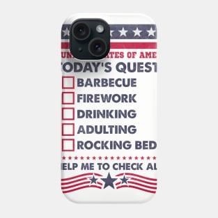 Today's Quest | 4th Of July Phone Case