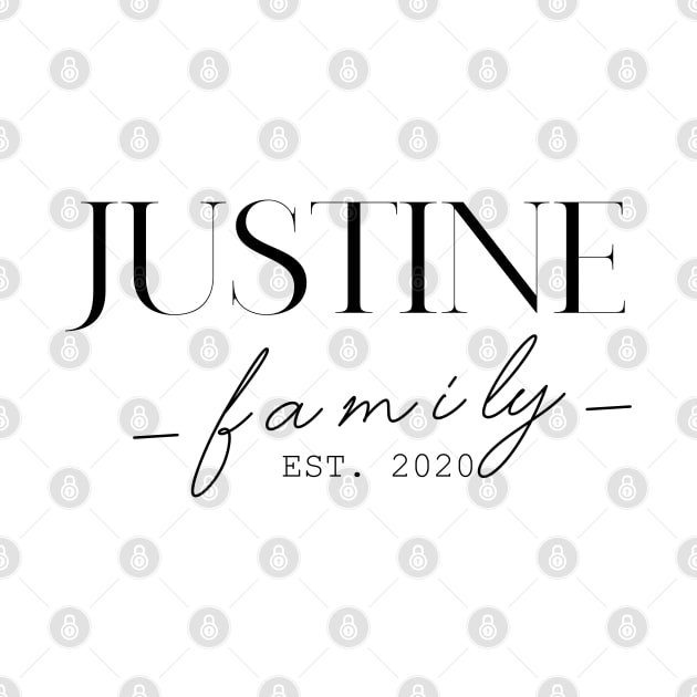 Justine Family EST. 2020, Surname, Justine by ProvidenciaryArtist