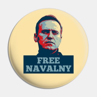 FREE NAVALNY Pin