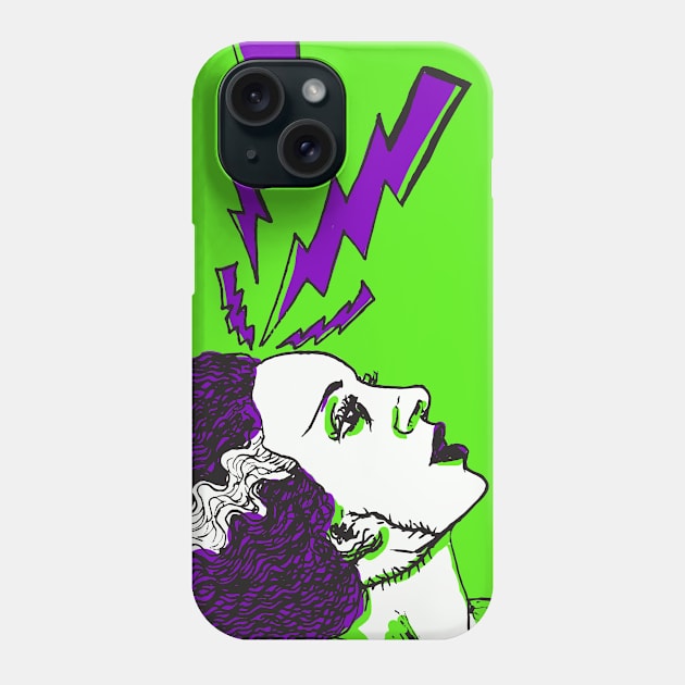 Electric Bride Phone Case by SophieJewel