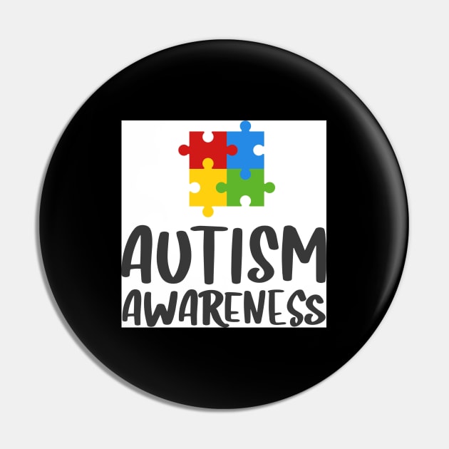 Autism Awareness Puzzle Pin by Wanderer Bat