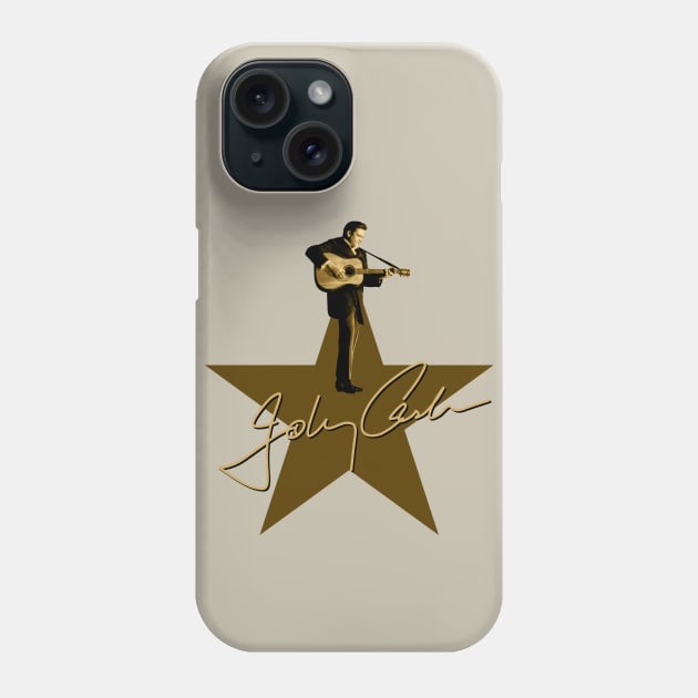 Johnny Cash - Signature Phone Case by PLAYDIGITAL2020