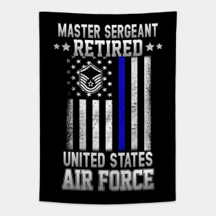 Master Sergeant Retired Air Force Military Retirement Tapestry