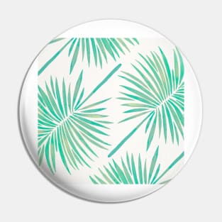 fan palm seafoam Pin