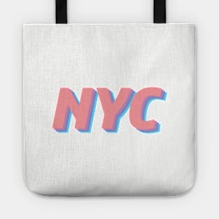 Pastel NYC Tote