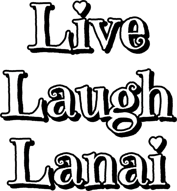 Live Laugh Lanai Kids T-Shirt by Golden Girls Quotes