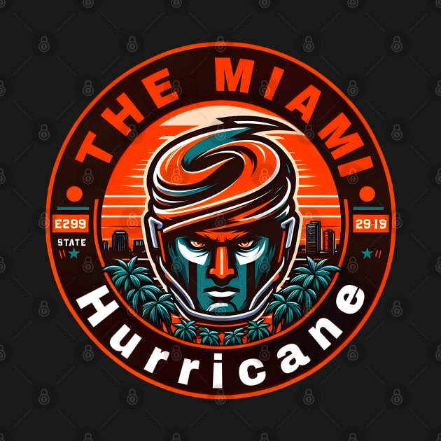 Miami Hurricane Wonderland by TeeVee