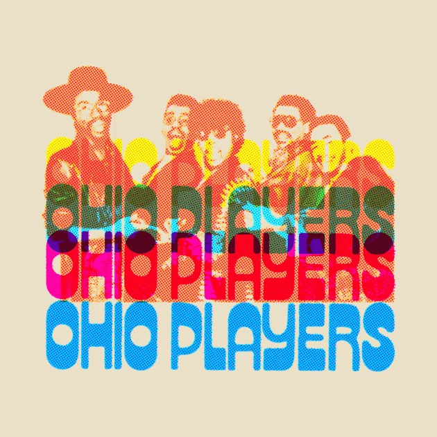ohio players offset graphic by HAPPY TRIP PRESS