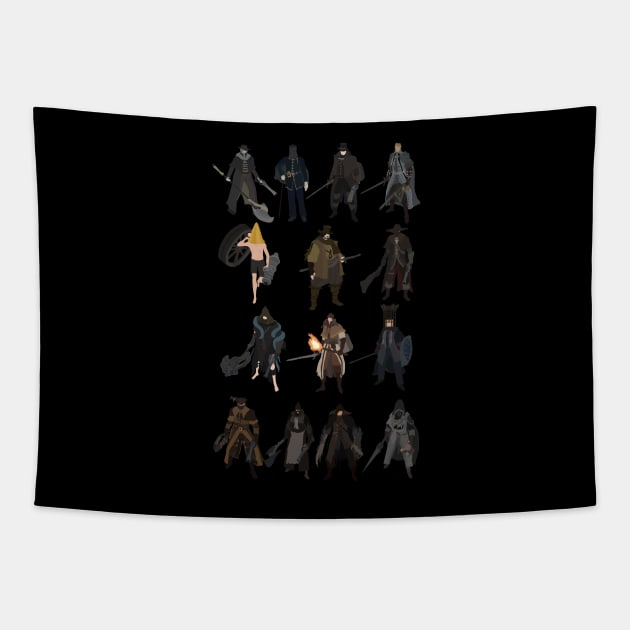 Bloodborne - The Old Hunters Tapestry by DigitalCleo