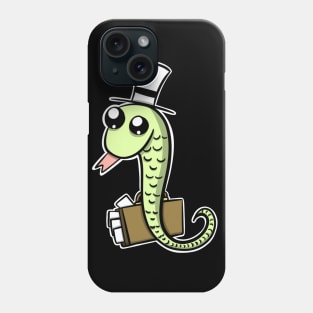 Cartoon Business Snake Phone Case