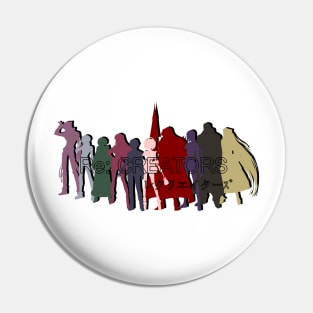 Re:Creators Group Silhouette Pin