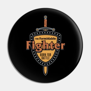 Dungeons & Dragons Fighter Class Pin