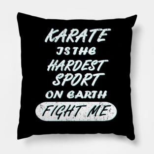 Karate Girls Women Taekwondo Gift Pillow