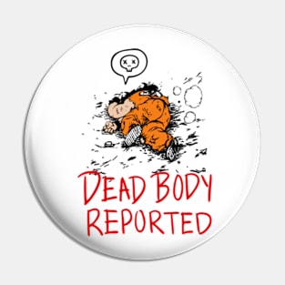 Yamcha Dead Body Reported Among Us Pin