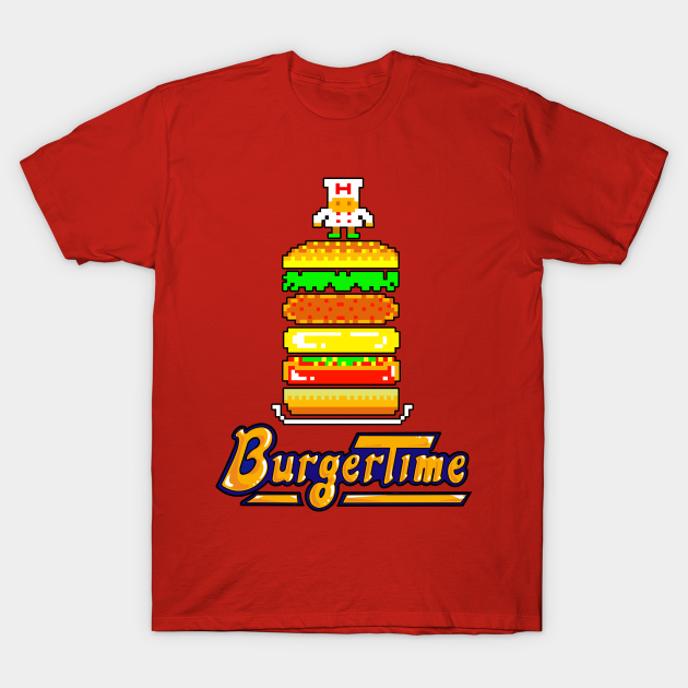 burger time t shirt