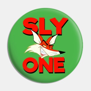 Sly One Fox Design Pin