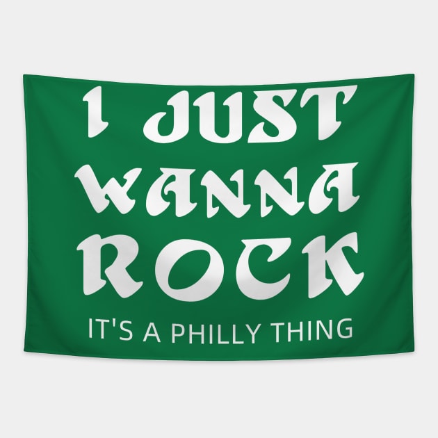 It's a Philly Thing Philadelphia Eagles Superbowl Tapestry by Mix Master Repeat