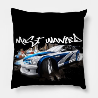 NSF M3 E46 GTR TOURING CAR DTM WIDEBODY most wanted Pillow