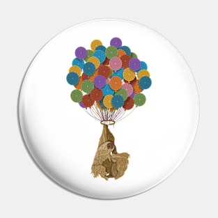 Birthday Sloth Pin