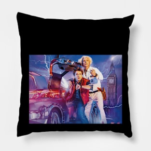 Back To The future Time Travel Pillow