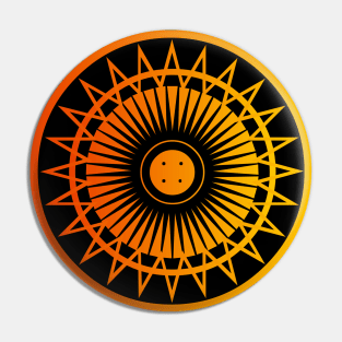 MANDALA OF THE SUN Pin