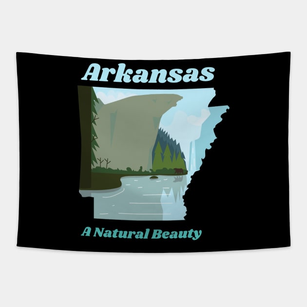 Arkansas : A Natural Beauty Tapestry by Joco Studio