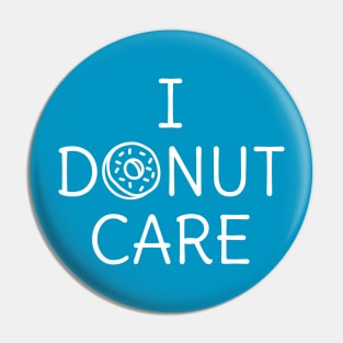 Funny Donut Pun T-Shirt Pin