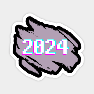 2024 - Gamers - Celebration - New Years - Birthday Magnet