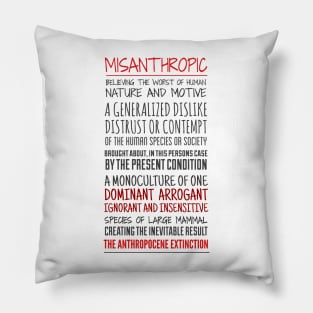 MISANTHROPY/2 Pillow