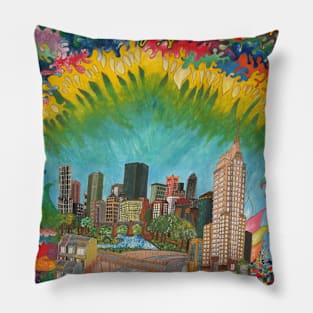 City - vivid Pillow