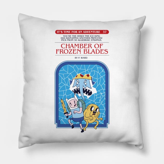 Choose Your Own Adventure Time Pillow by WanderingBert