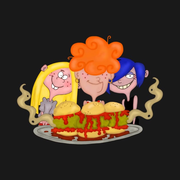 Kanker Sisters Ed Edd n Eddy by DumbGail