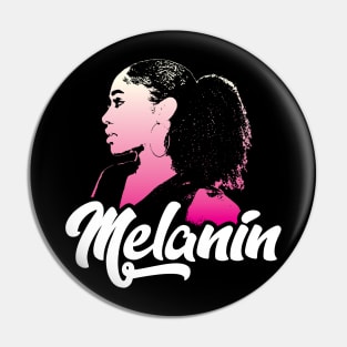 Melanin Pride Black Girl Magic Black Queen Melanin Queen Black History Month Gift Pin