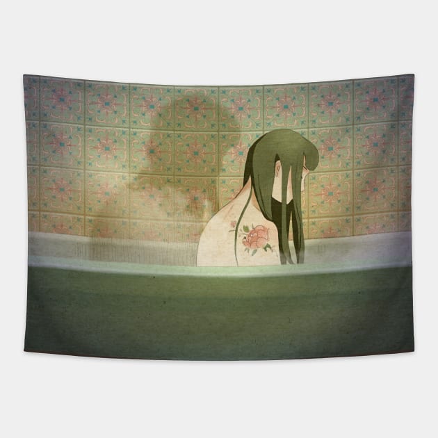 Bath Tapestry by yunzhen_ho