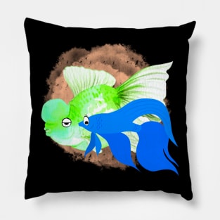 Fish with big head Pillow