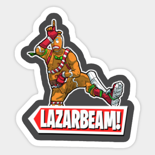 Lazarbeam Stickers Teepublic Au