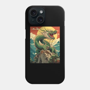 The Green Mountain Dragon Phone Case