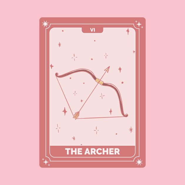 The Archer Tarot Card by Tip Top Tee's