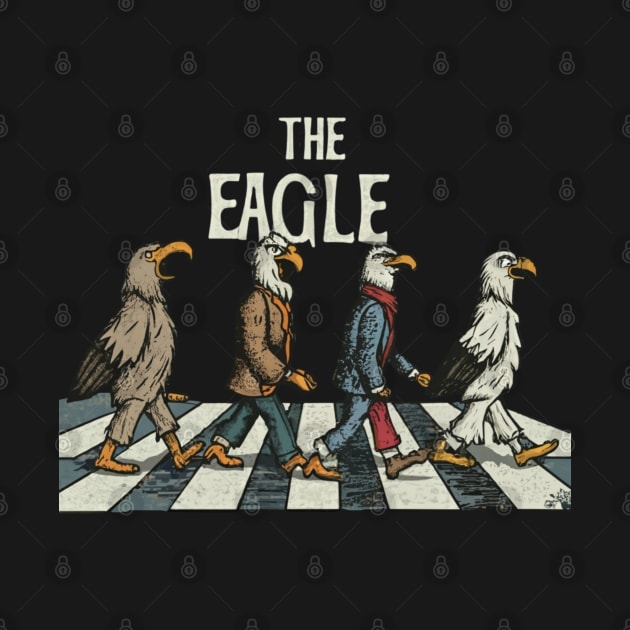 the eagles band retro by Aldrvnd