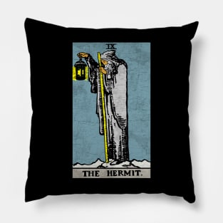 Tarot card The Hermit Pillow