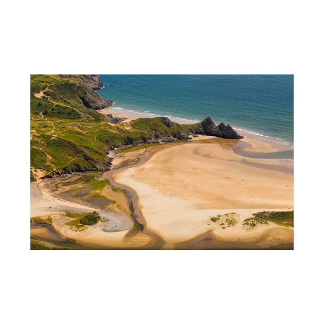 Three Cliffs Bay, Gower by dasantillo