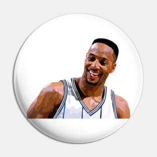 Alonzo Mourning | Charlotte Hornets Pin