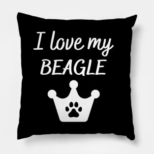 I love my Beagle Pillow