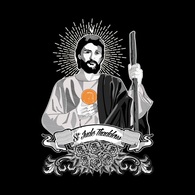 ST JUDE THADDEUS - NOVENA IMAGE by Obedience │Exalted Apparel