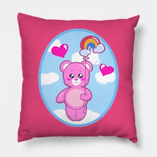 Kawaii Cheer Bear Pillow