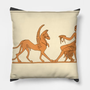 Maiden and Griffin Pillow