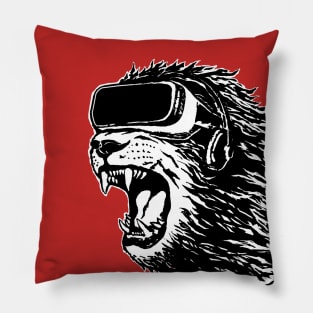 VR Lion Pillow