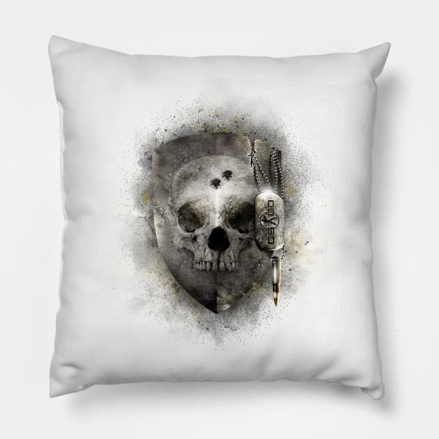 Counter Strike Global Offensive Shield Pillow by filfilmk