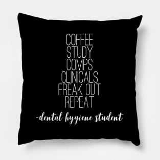 Dental Hygiene School Student Pillow